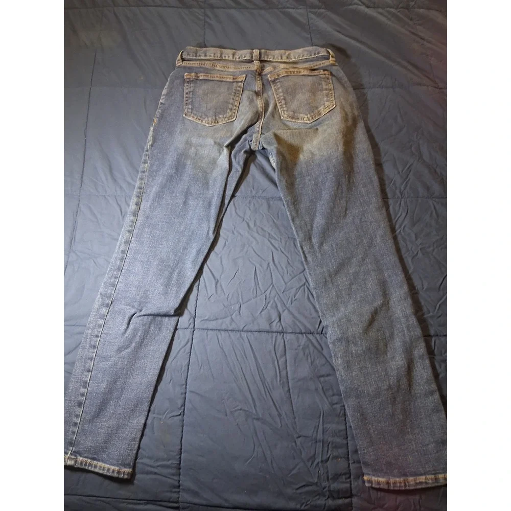 Old Navy Skinny Jeans Mens 28x30 Blue Built-In Tough Flex Medium Wash Denim